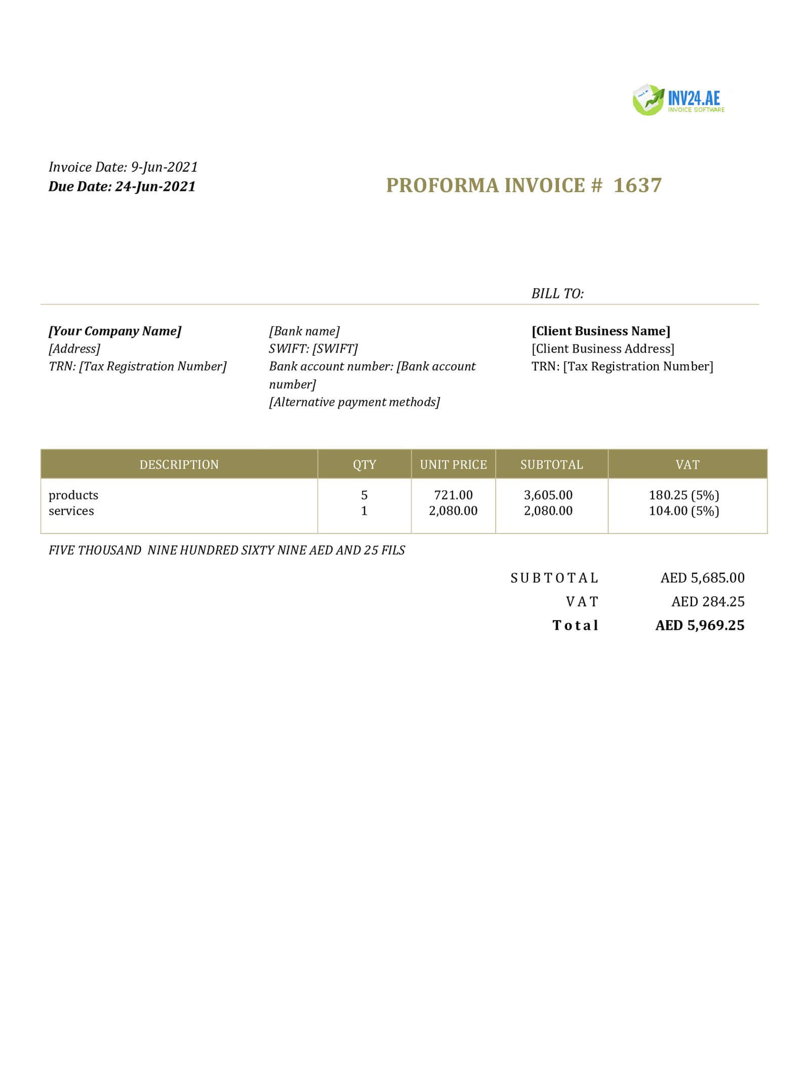 invoice-app-example-dataminer-docs