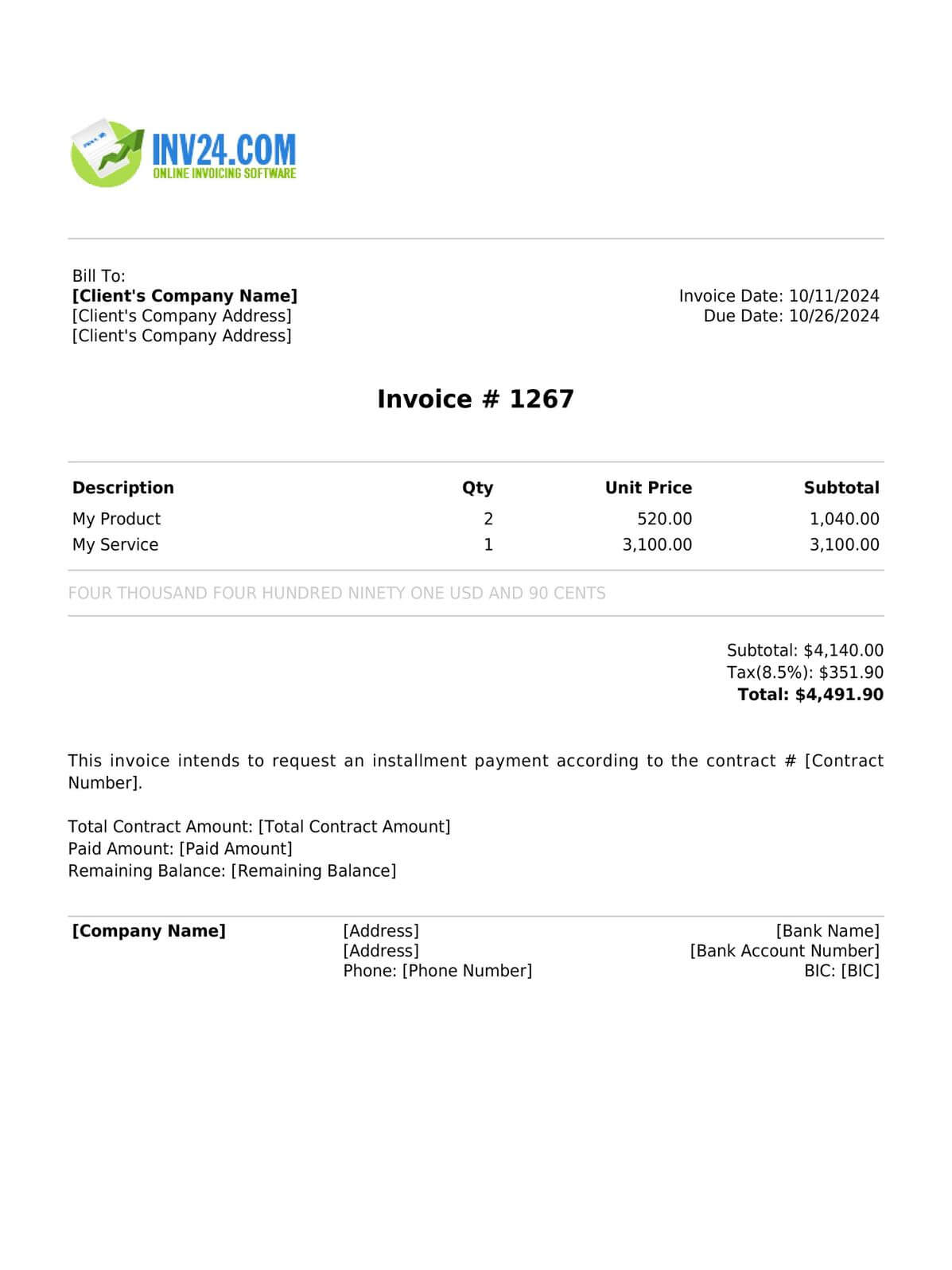 Balance Payment Invoice: Meaning, Sample & Email Template