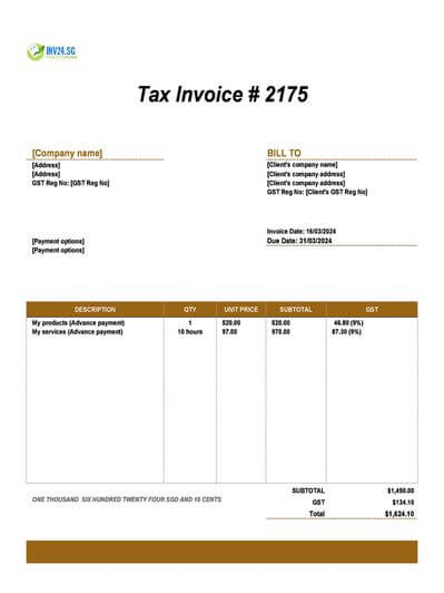 Advance Invoice in Singapore: Meaning, Pros & Cons