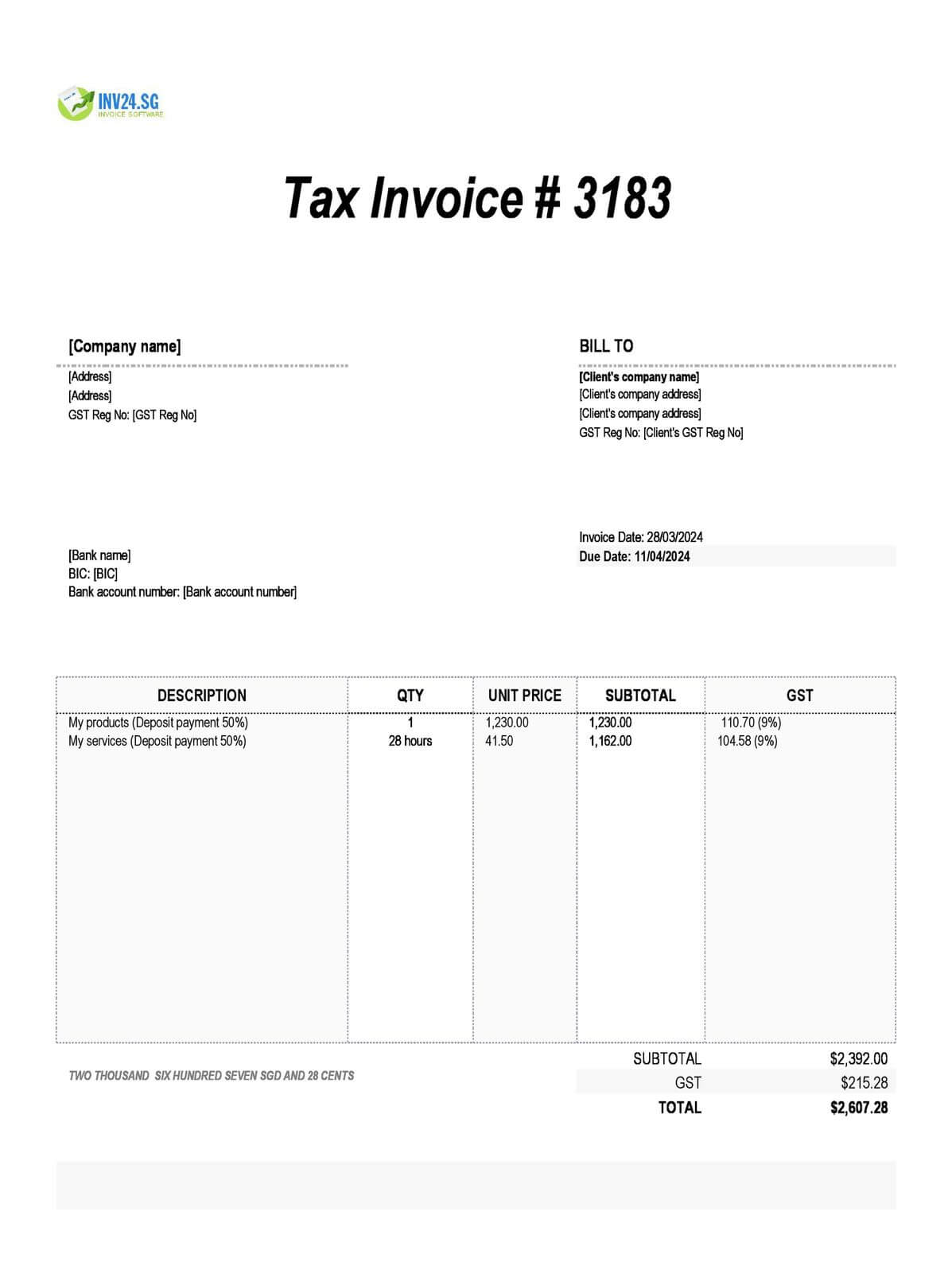 Deposit Invoice in Singapore: Meaning, Sample, Pros & Cons