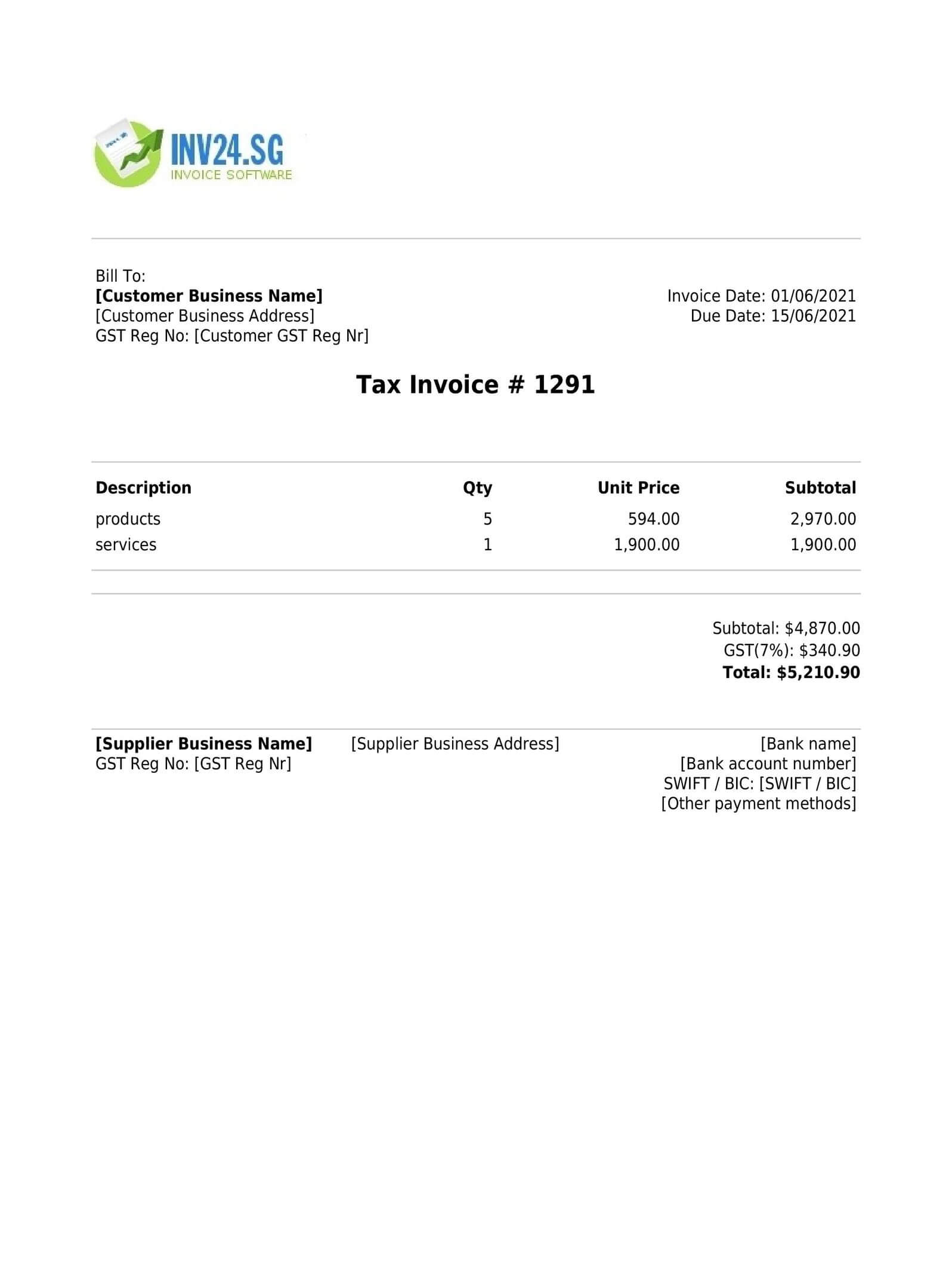 Invoices in Singapore: Types, Definitions & Samples